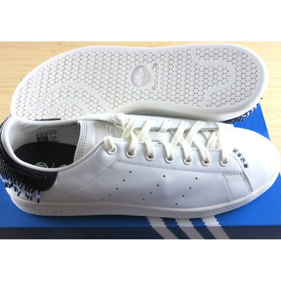 Adidas Stan Smith X Edison Chen Men's Leather Beaded Shoes Size 10 NIB JR0022 - Picture 4 of 7